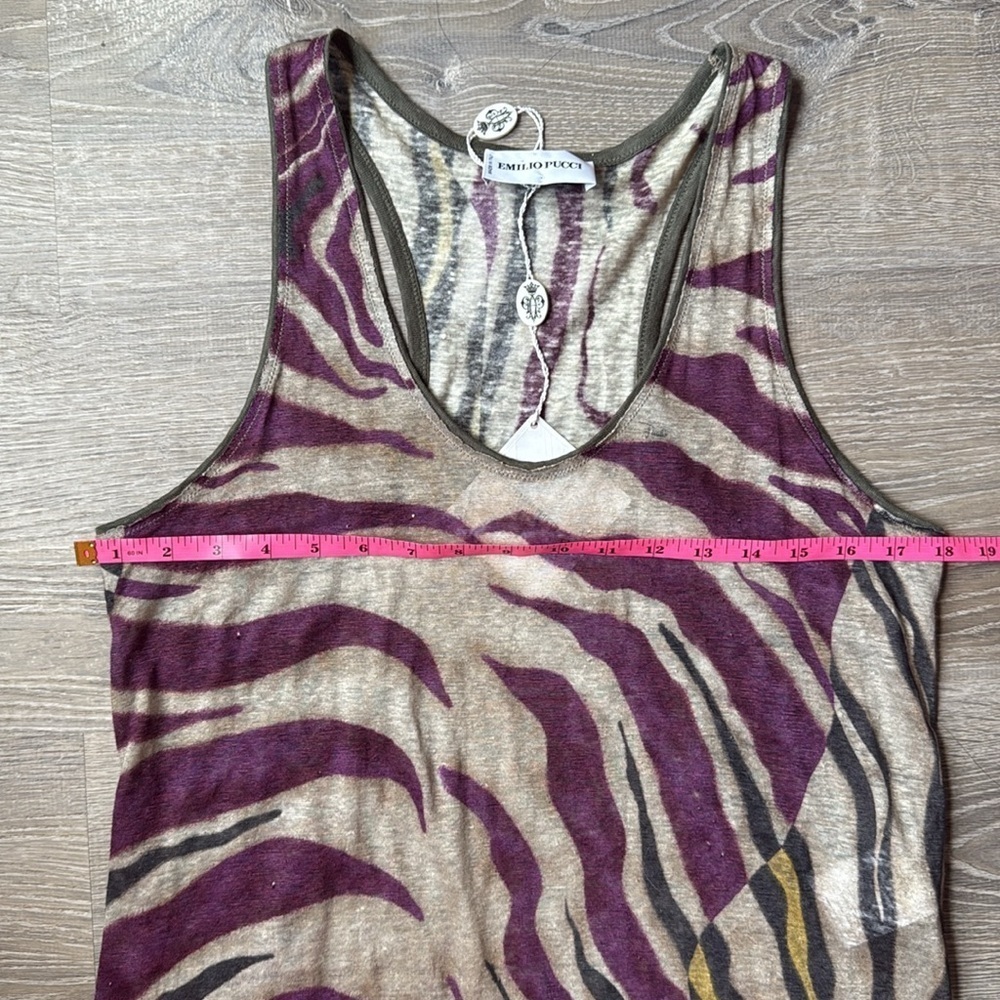 NEW EMILIO PUCCI LINEN MAXI DRESS 10 - Picture 10 of 13